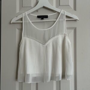 TOPSHOP PETITE Pleated Top